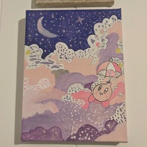 Kirby painting with love❤️